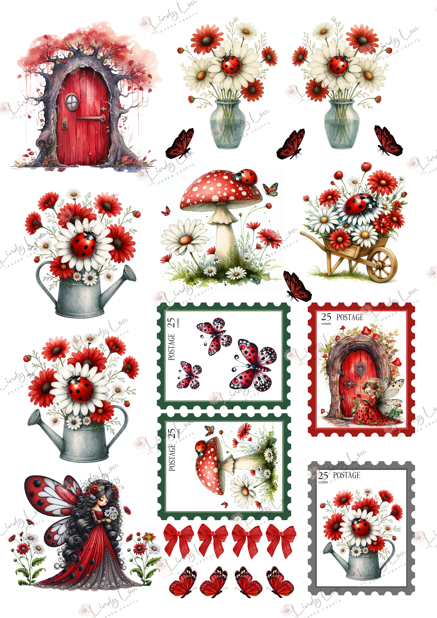 A6 Card Kit - Fairyland