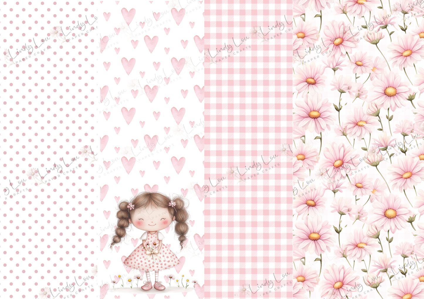 A4 Bumper Edition Paper Collection - Daisy Girls