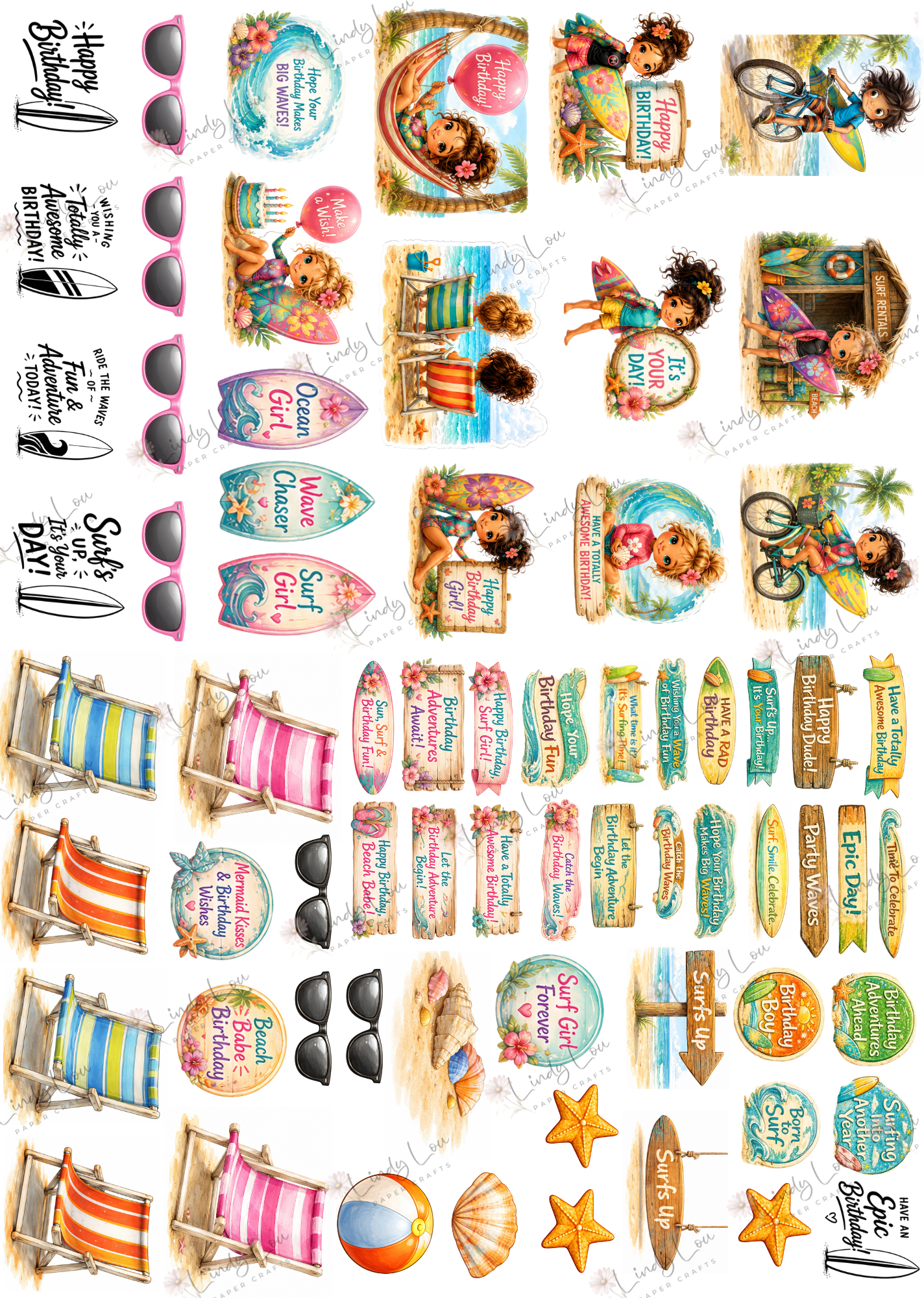 A4 Paper Collection - Surf's Up