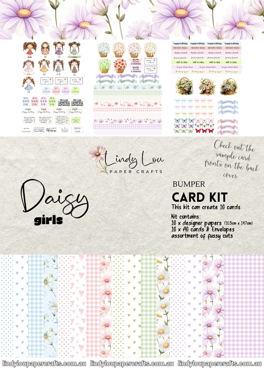 A6 Bumper Edition Card Kit - Daisy Girls