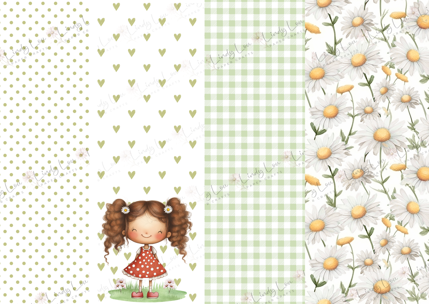 A4 Bumper Edition Paper Collection - Daisy Girls