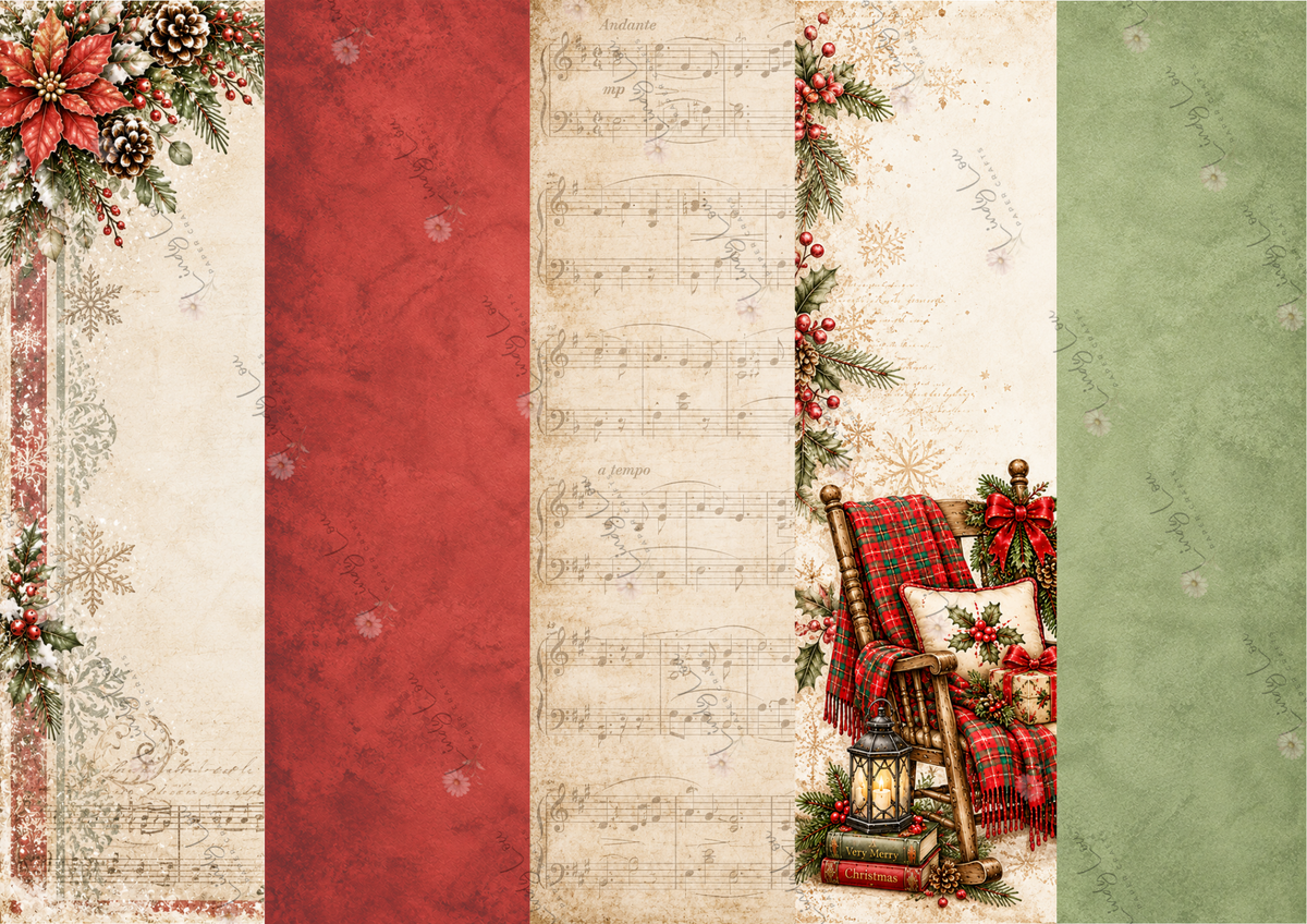 A4 Paper Pack - Christmas Past