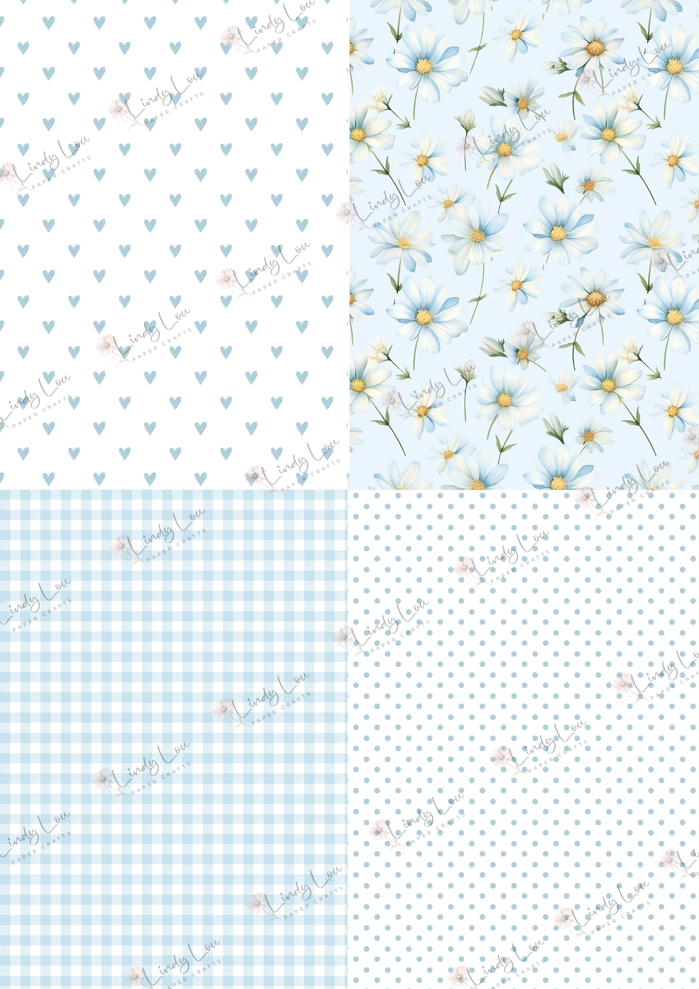 A6 Bumper Edition Card Kit - Daisy Girls