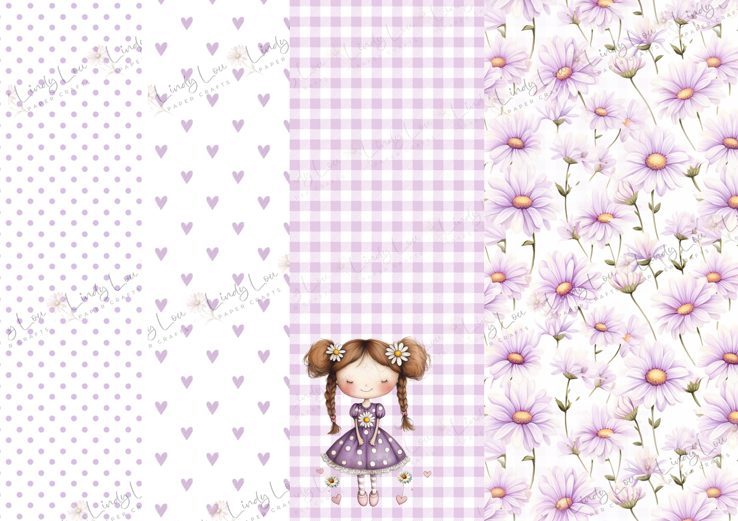 A4 Bumper Edition Paper Collection - Daisy Girls