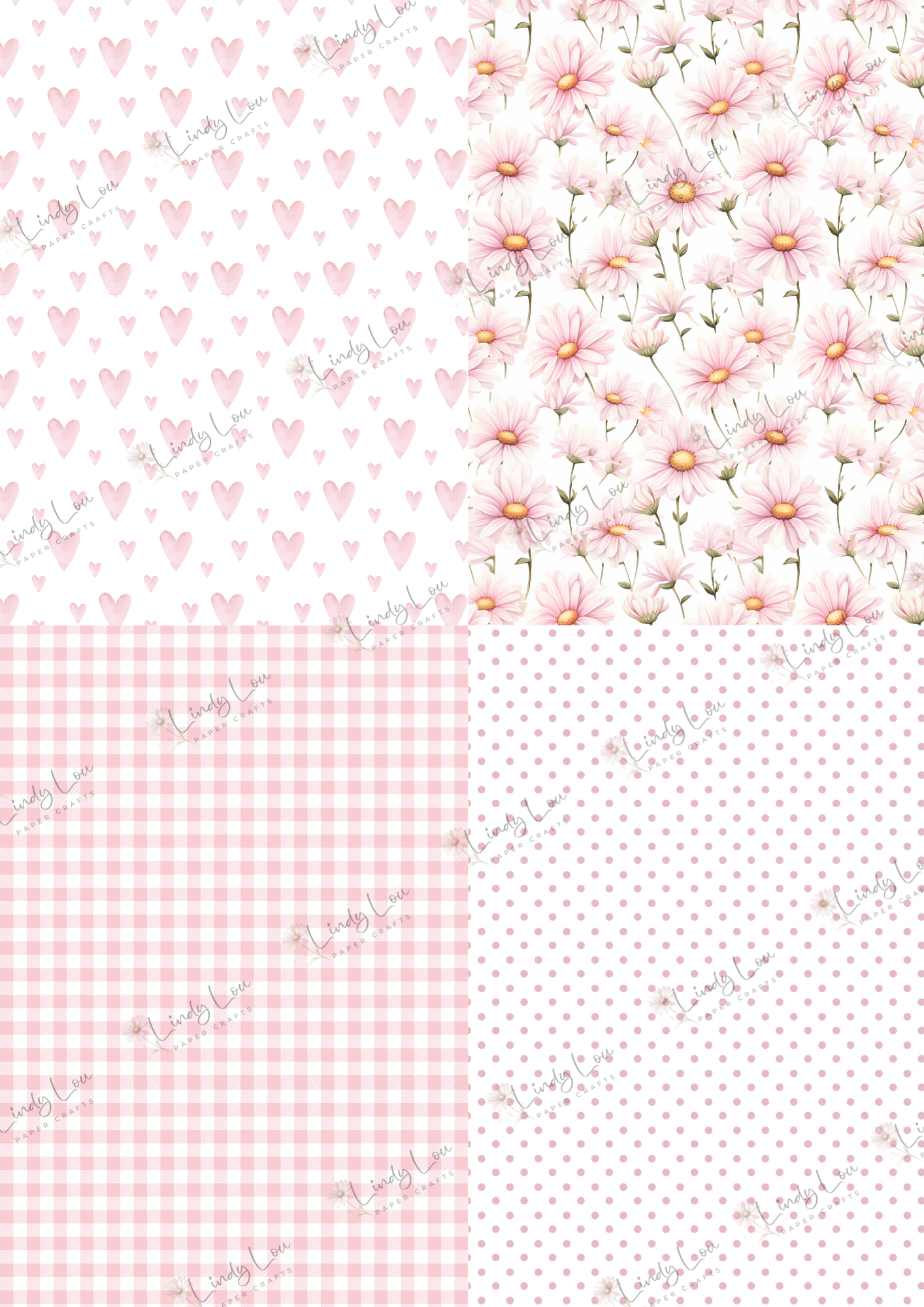 A6 Bumper Edition Card Kit - Daisy Girls