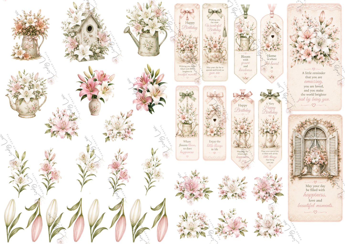 A4 Paper Collection - Lily's Cottage