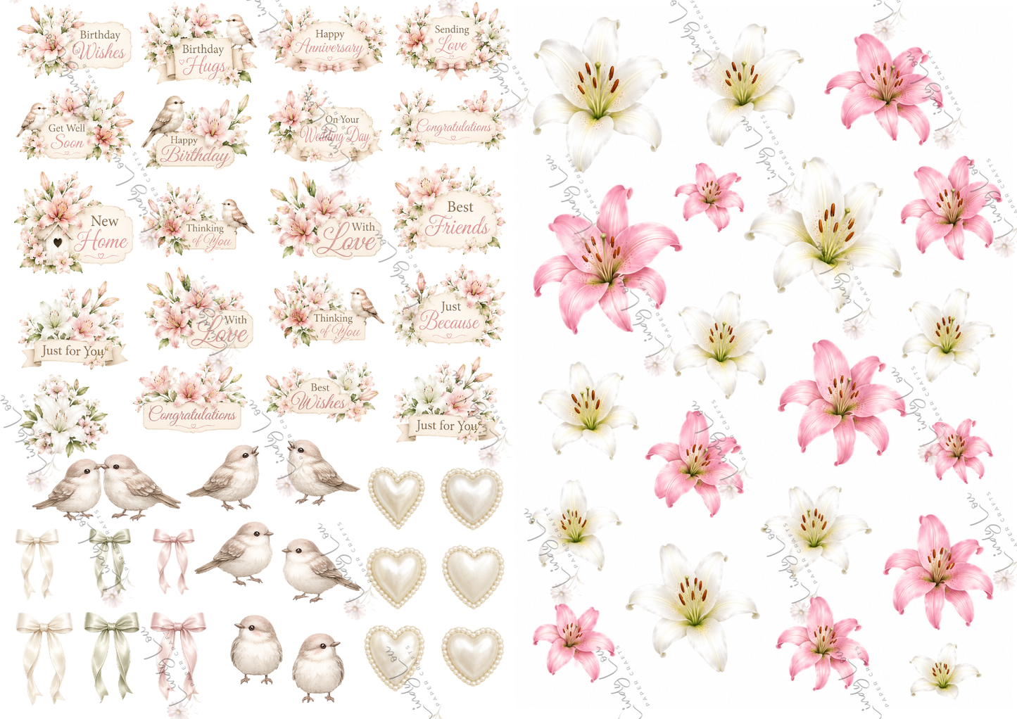 A4 Paper Collection - Lily's Cottage