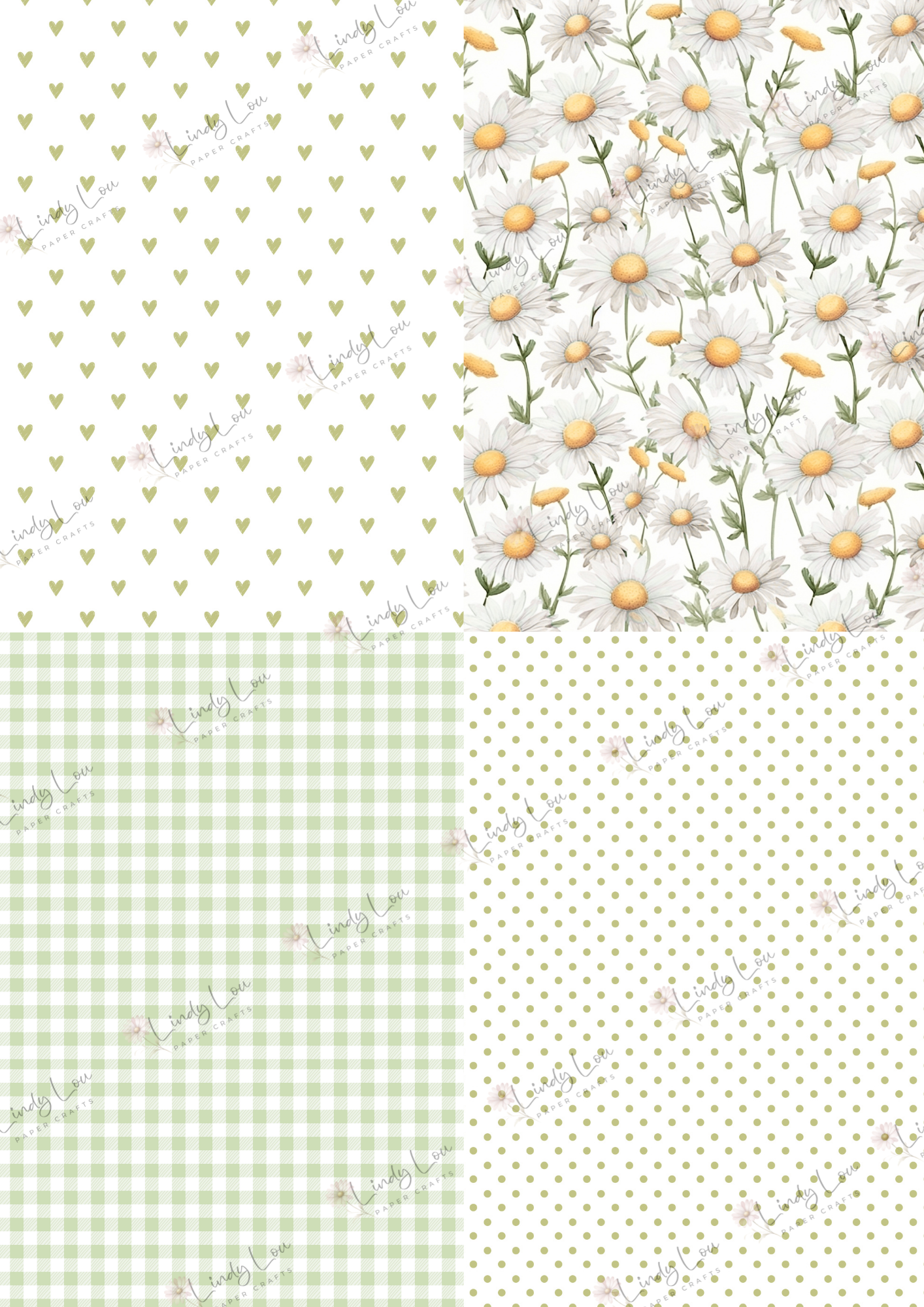 A6 Bumper Edition Card Kit - Daisy Girls
