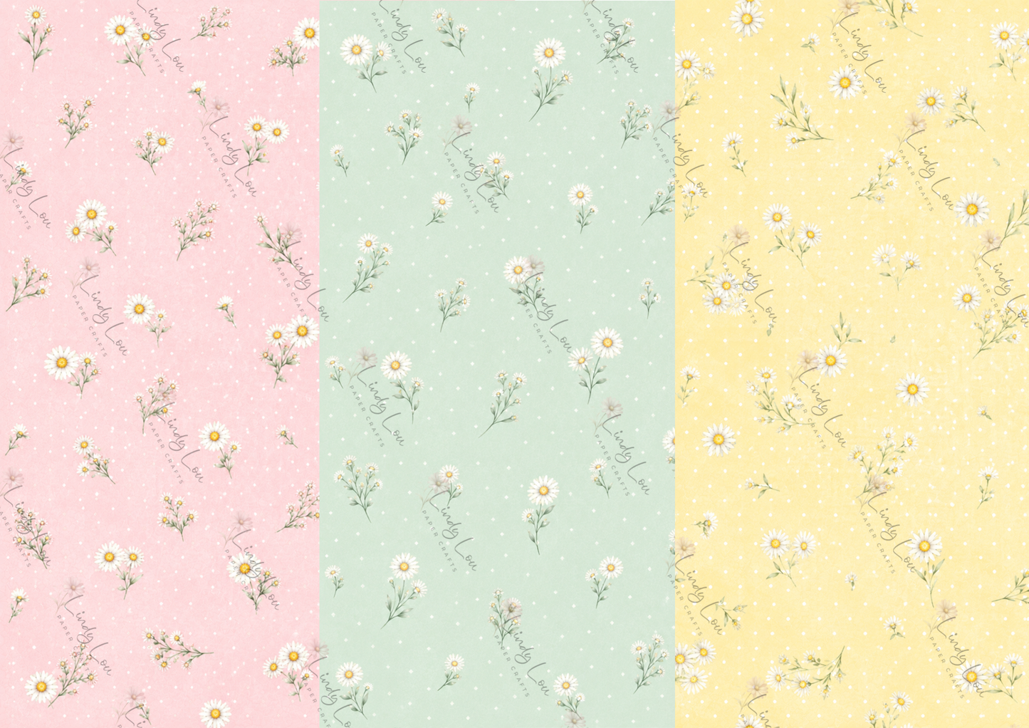 A4 Paper Collection - Daisy Whispers