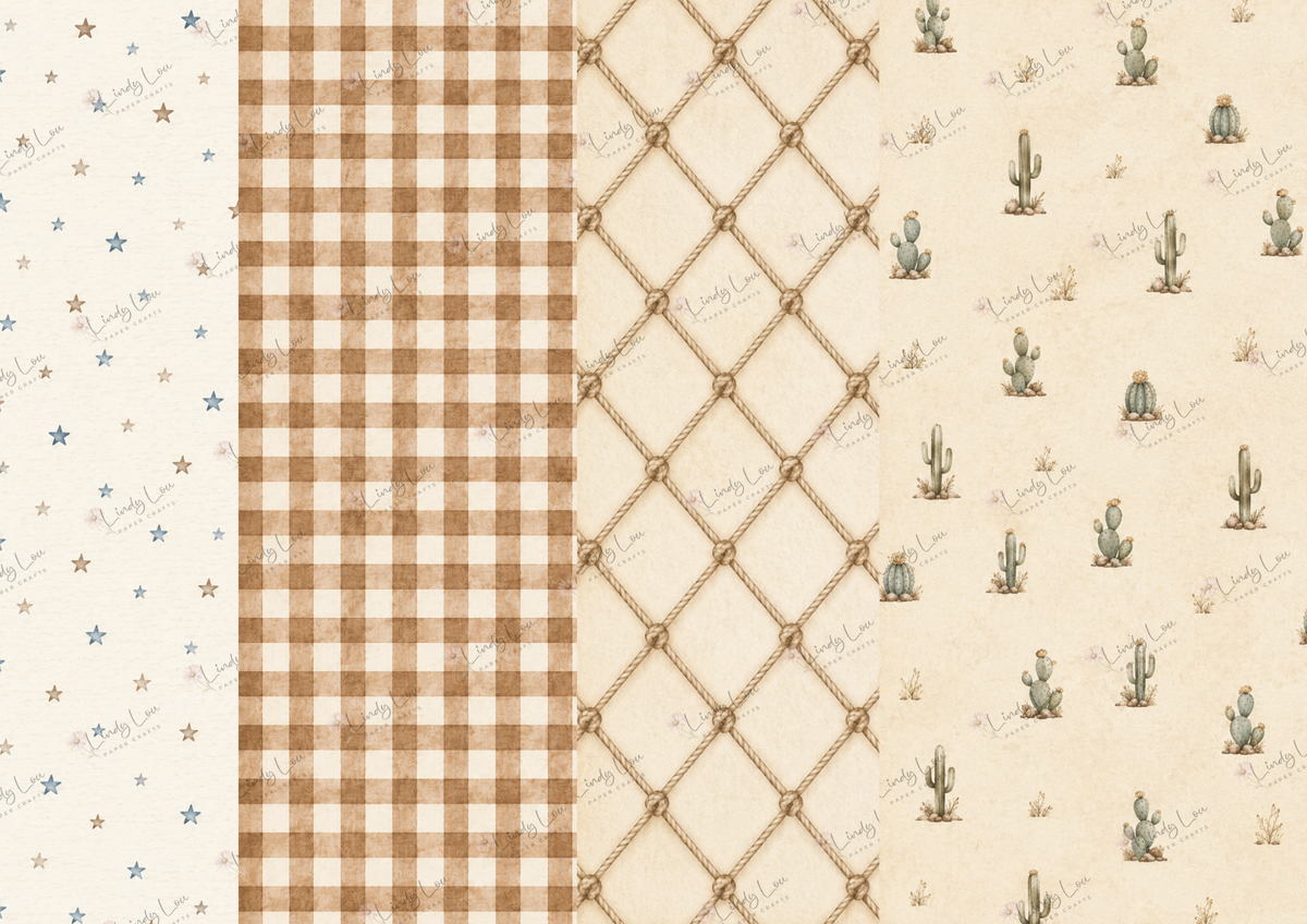 A4 Paper Collection - Giddy Up Cowboy