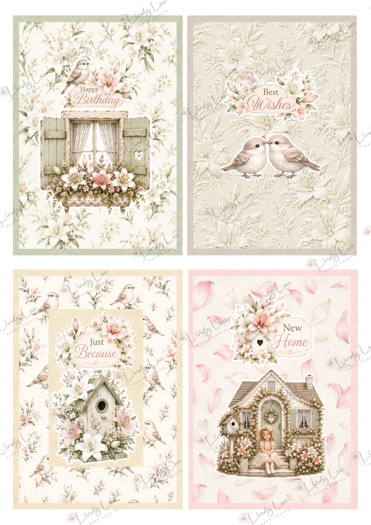 A6 Card Collection - Lily's Cottage