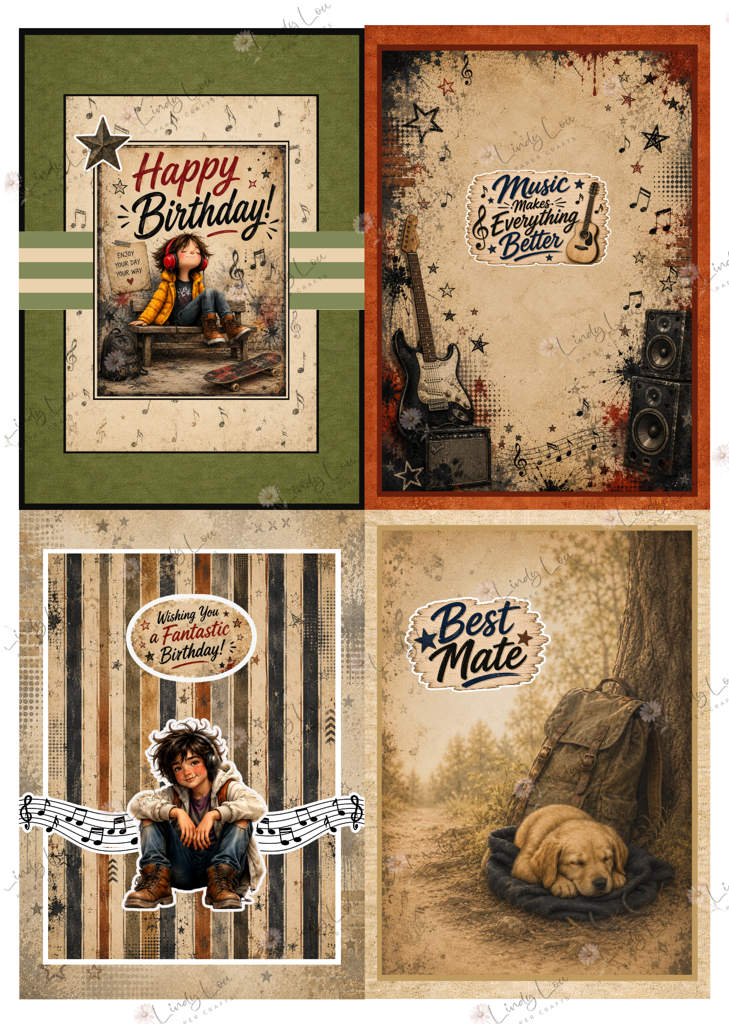 A6 Card Collection - Teen Trailblazer