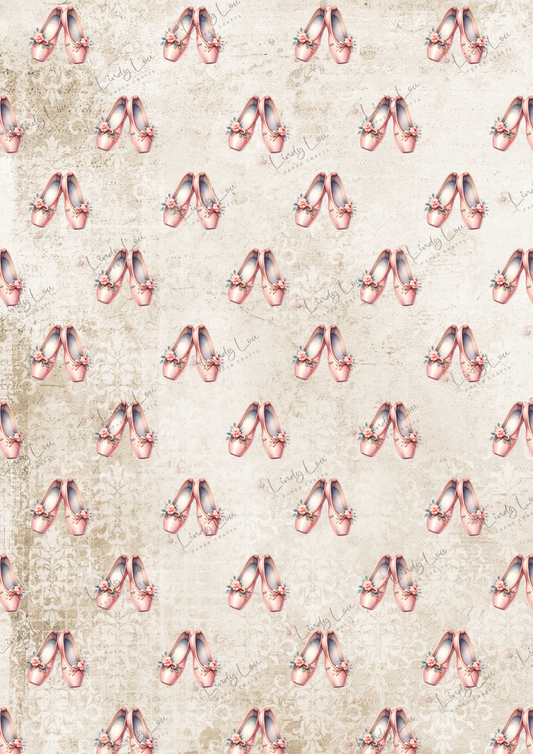 A4 Single Sheet - Tiny Dancer - Steps of Grace