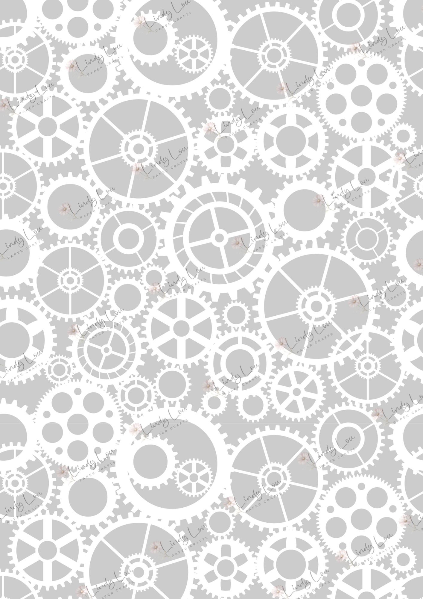 A4 Single Sheet - Robot Squad - Gear Works