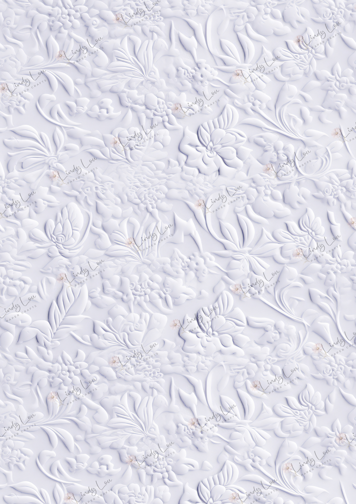 A4 Single Sheet - Tied with a Kiss -  Petal Impressions