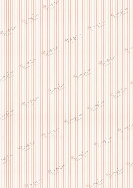 A4 Single Sheet - Tiny Dancer - Tutu Stripes