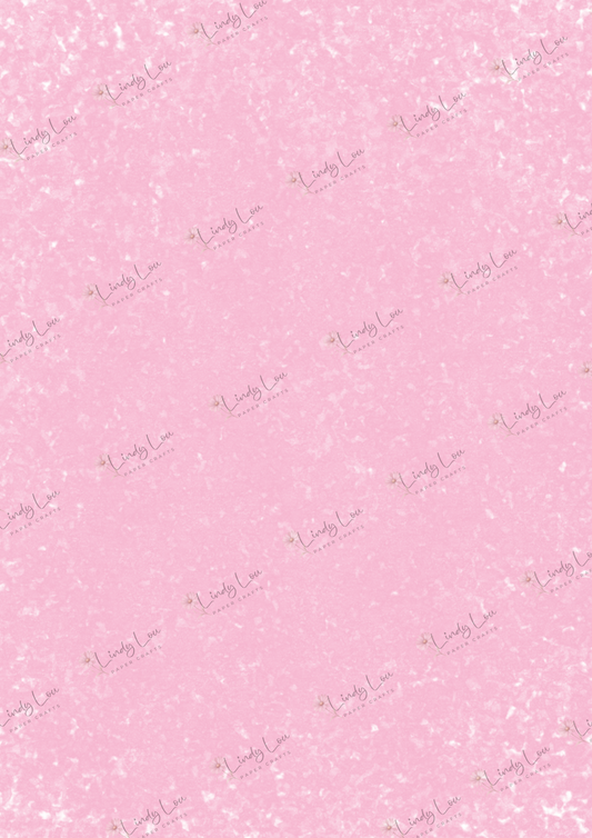 A4 Single Sheet - Pink Christmas - Sugarplum Frost