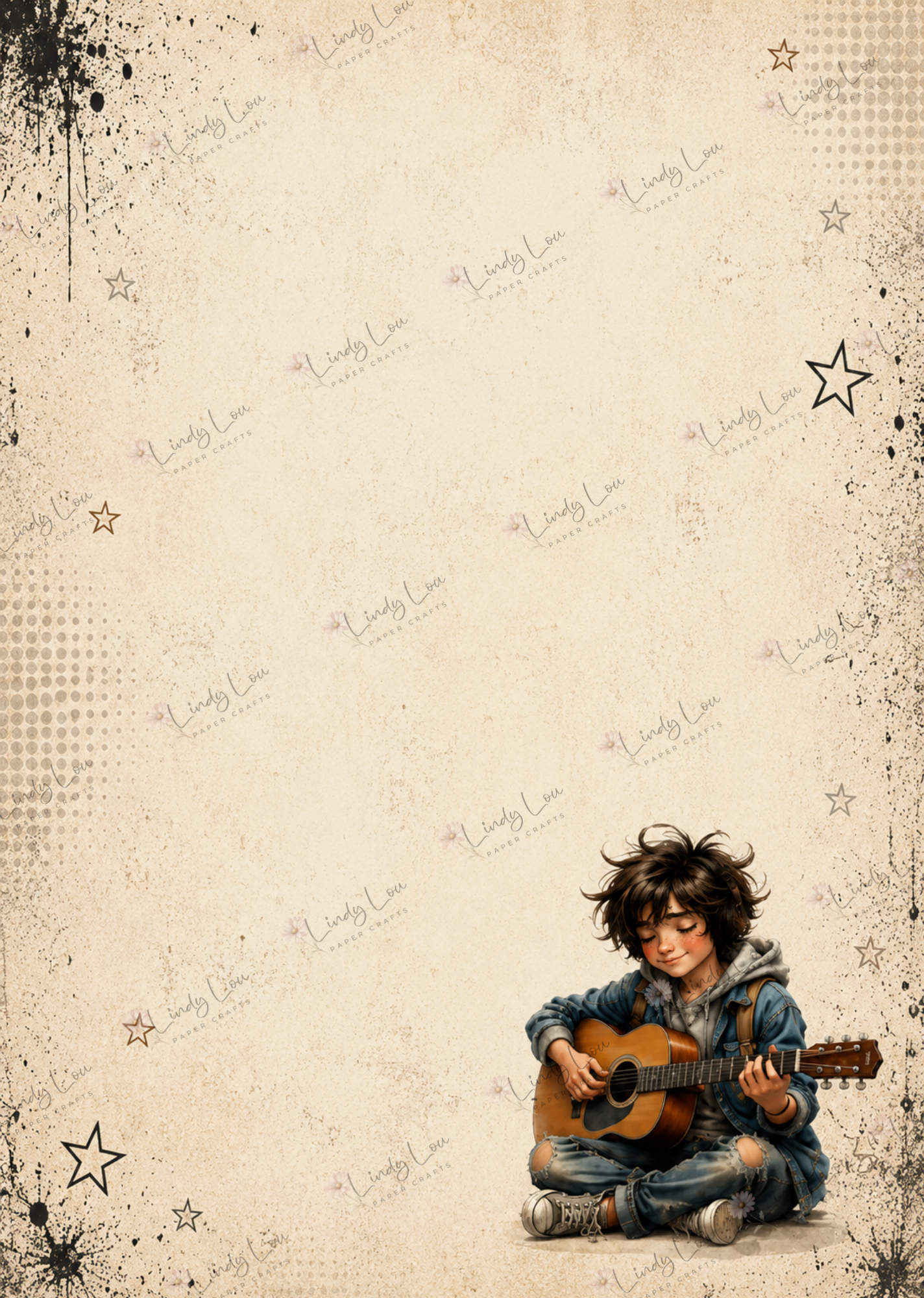 A4 Single Sheet - Teen Trailblazer - Music in my Soul