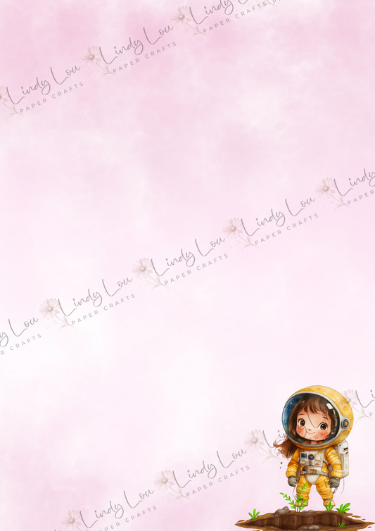 A4 Single Sheet - Cosmic Cuties - Starlight Explorer