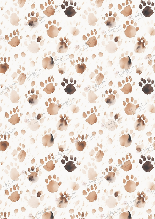 A4 Single Sheet - My Best Friend - Muddy Mischief