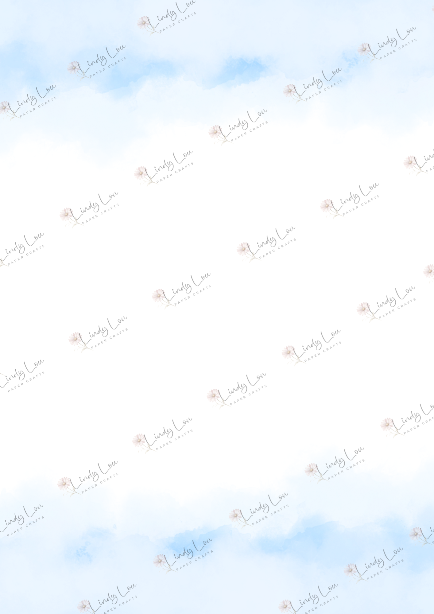 A4 Single Sheet - Ballerina Blossoms - Skybound