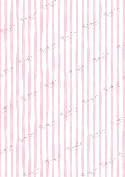 A4 Single Sheet - Daisy Whispers - Whispering Stripes