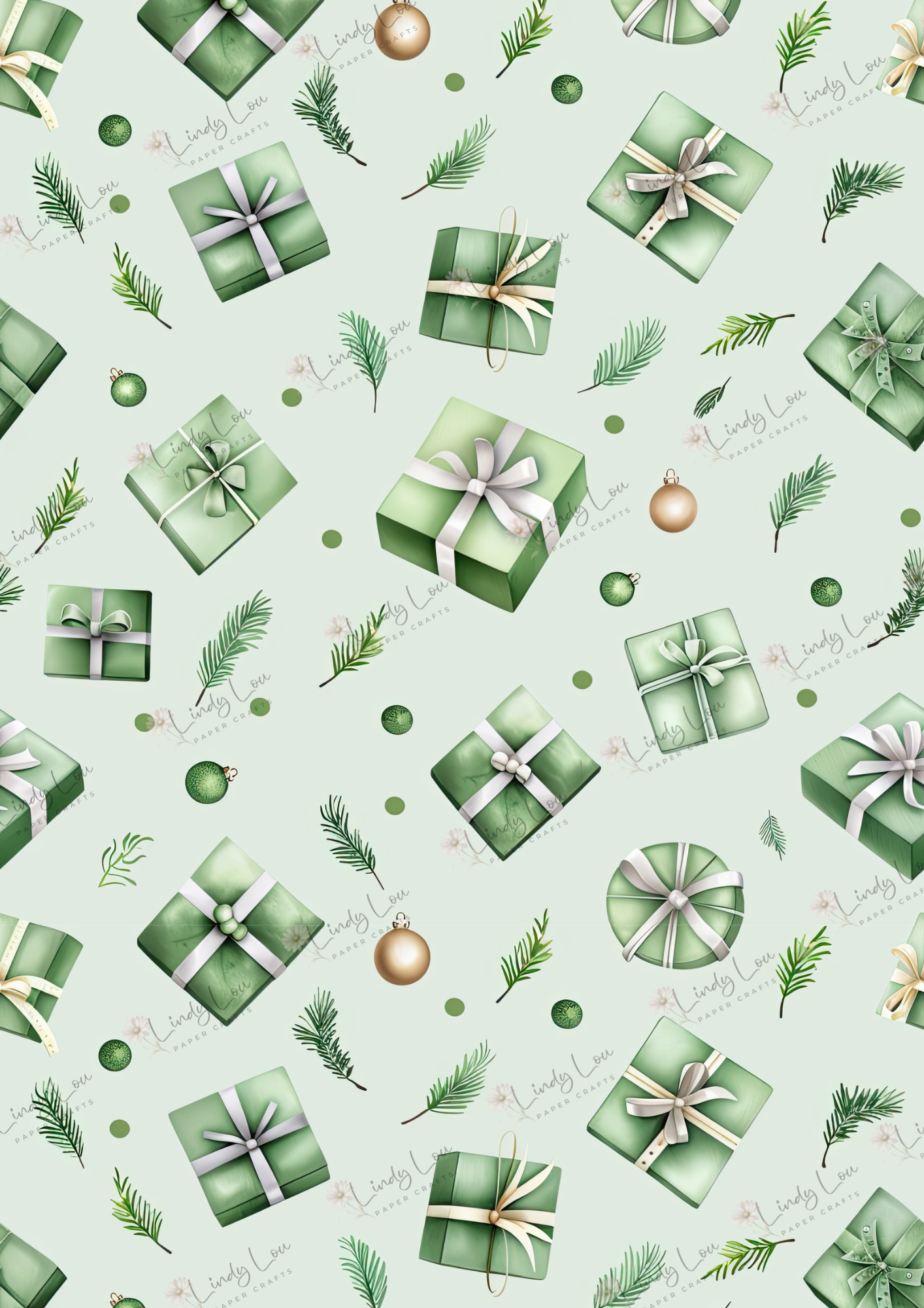 A4 Single Sheet - Aussie Christmas - A Gifted Season