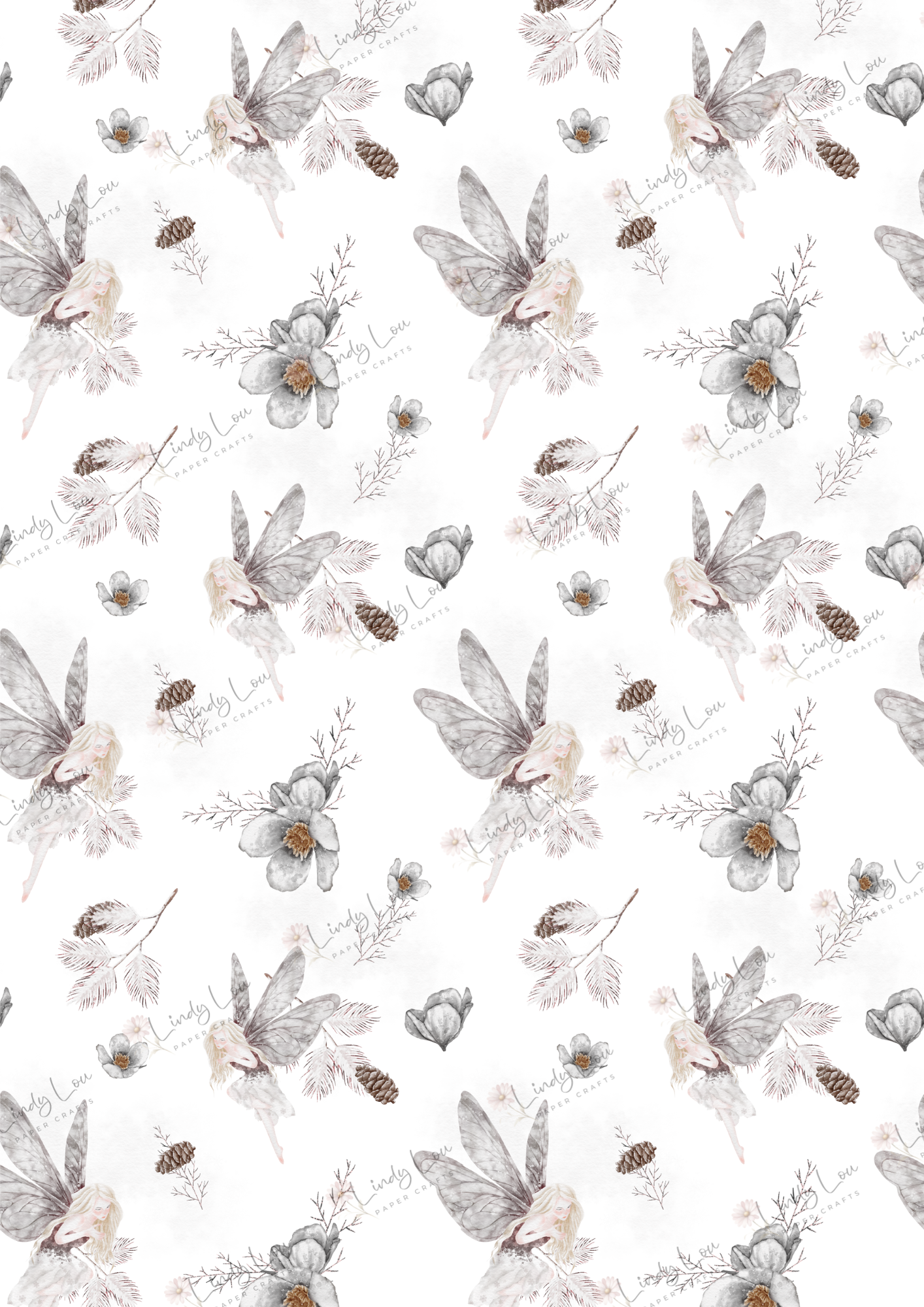 A4 Single Sheet - Fairyland - Whispering Wings