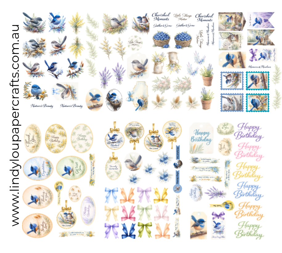 Ephemera: Bluebirds of Happiness