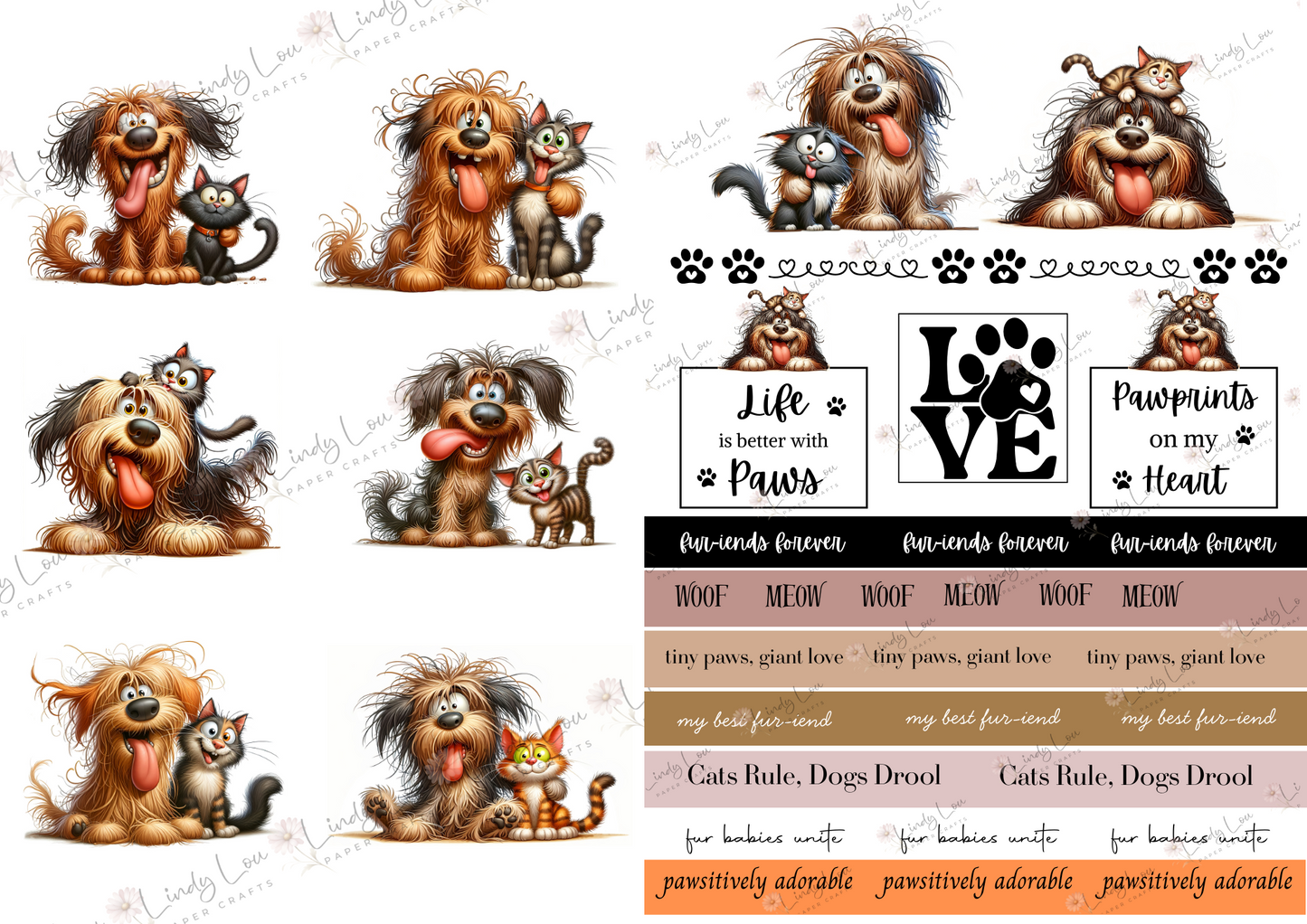 A4 Paper Collection - Paws & Whiskers