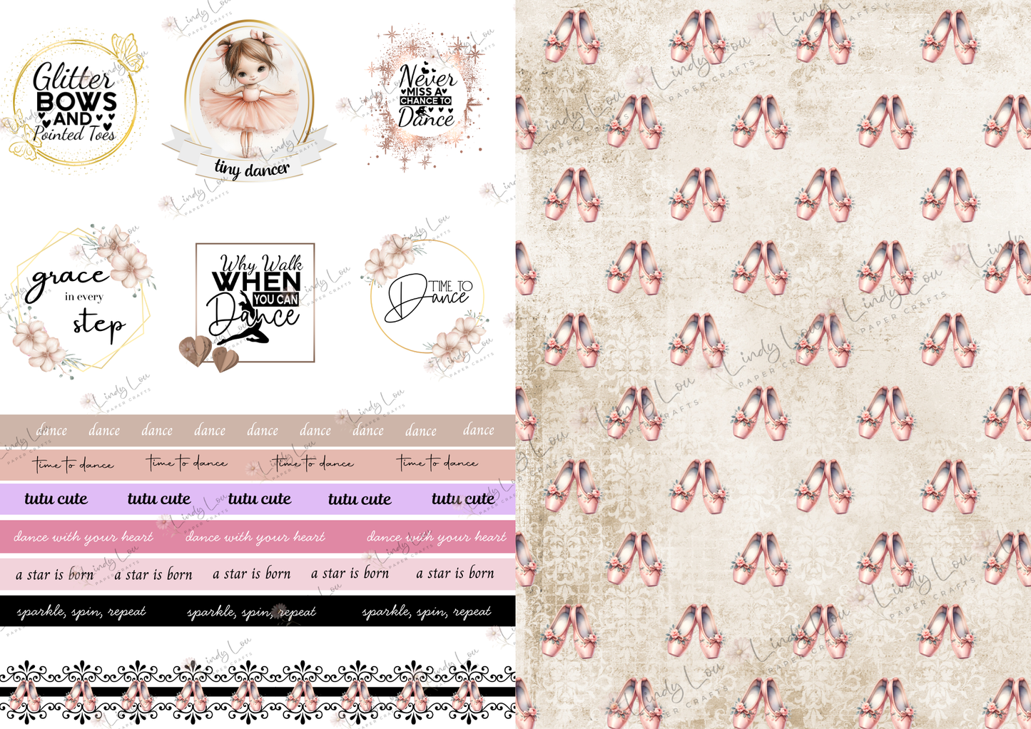 A4 Paper Collection - Tiny Dancer