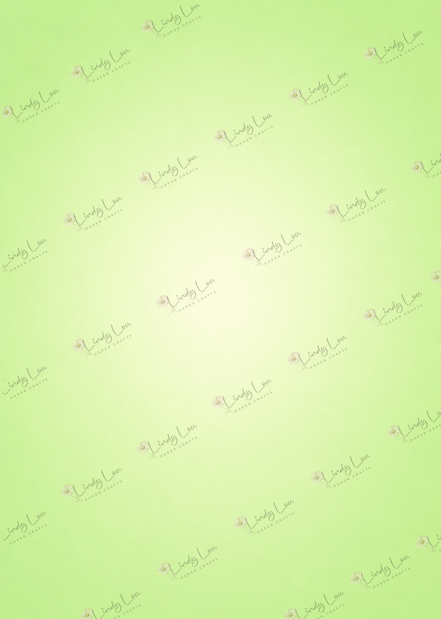 A4 Single Sheet - Birthday Giggles - Fresh Lime
