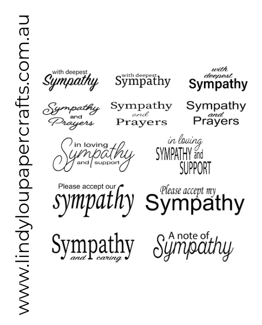 Ephemera: Sentiments - Sympathy 1