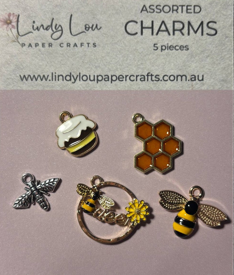 Embelishments - Charms - Bee Happy