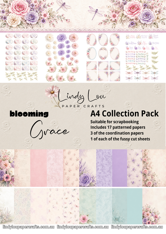 A4 Paper Collection - Blooming Grace