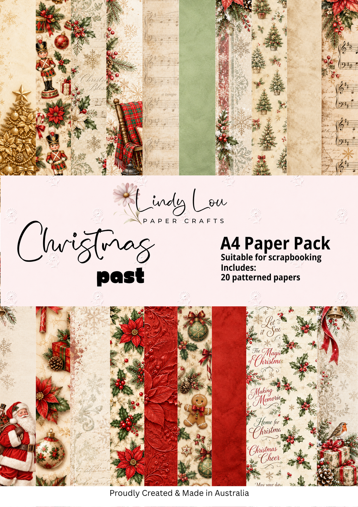 A4 Paper Pack - Christmas Past