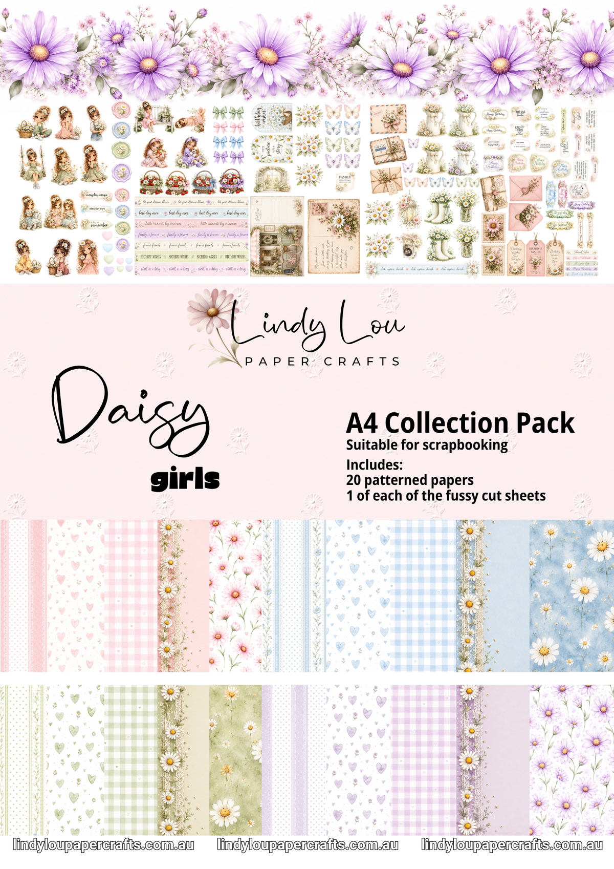 A4 Paper Collection - Daisy Girls