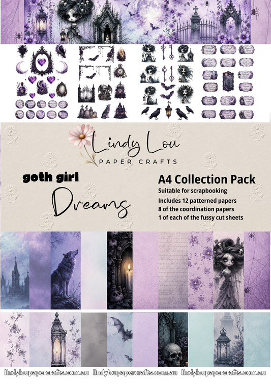 A4 Paper Collection - Goth Girl Dreams