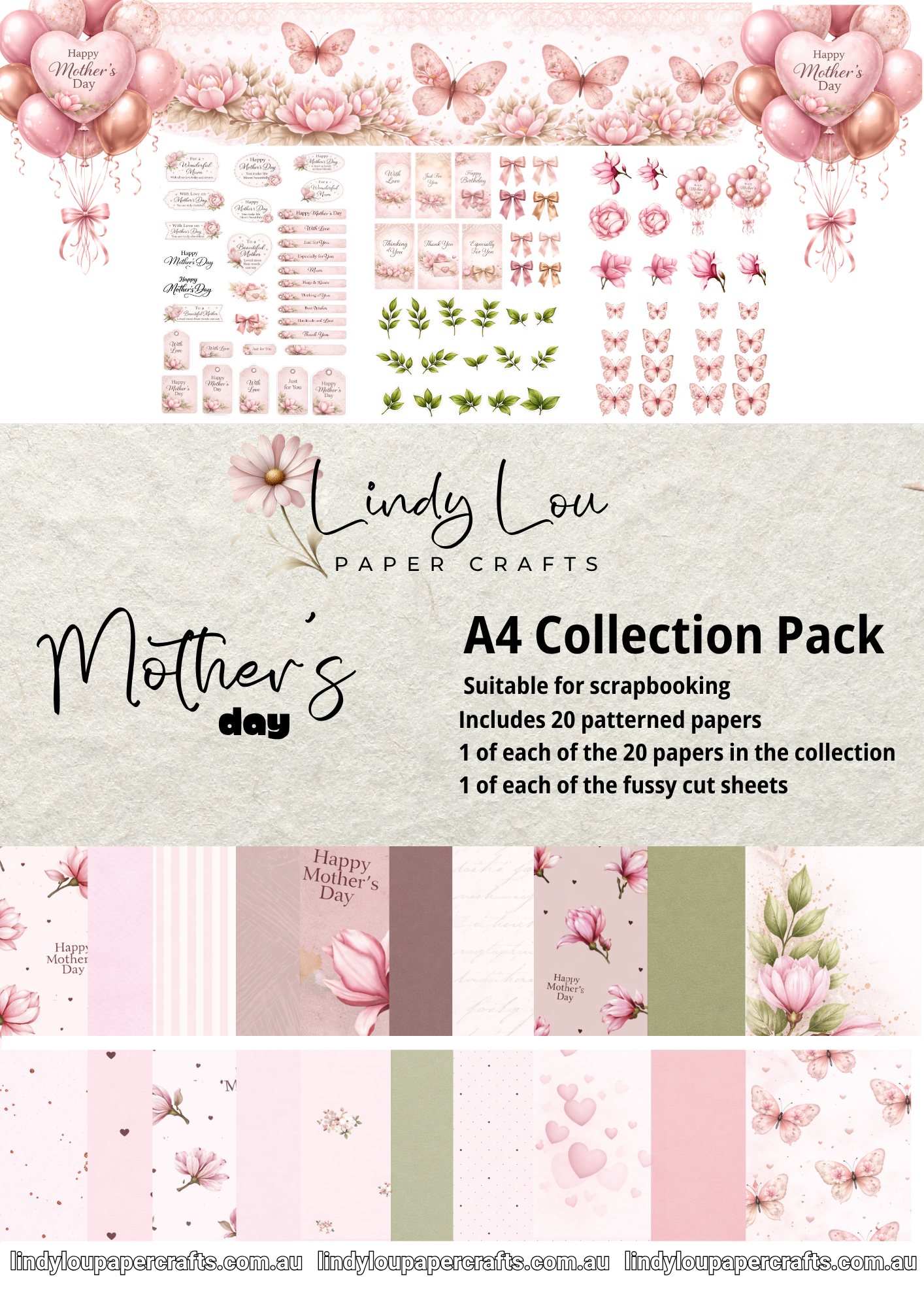 A4 Paper Collection - Mother's Day