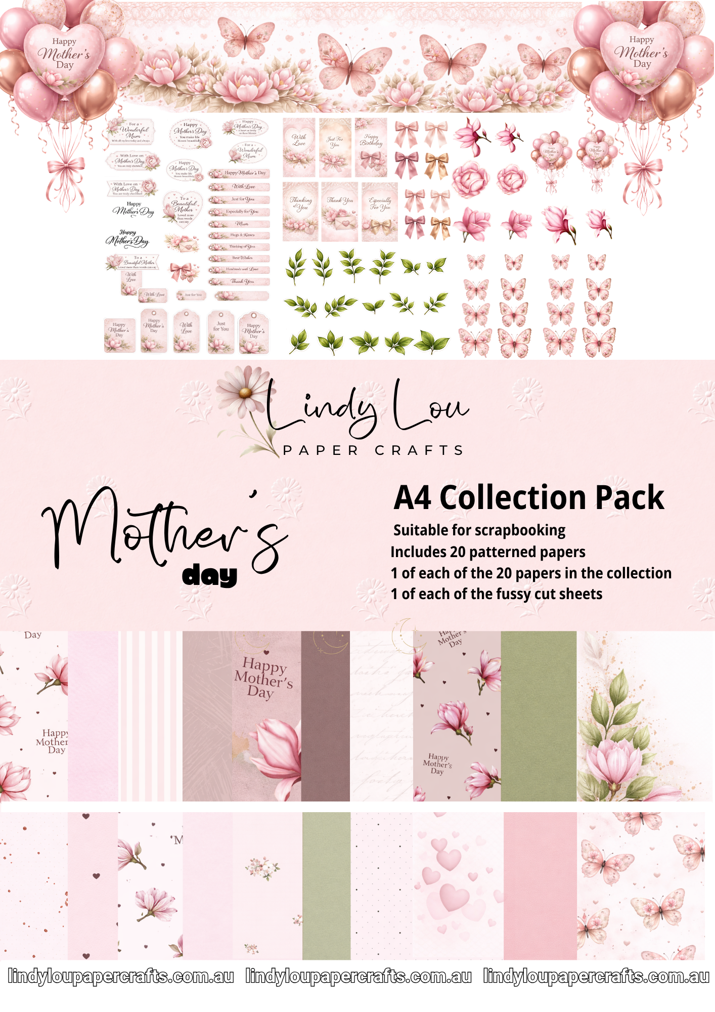 A4 Paper Collection - Mother's Day