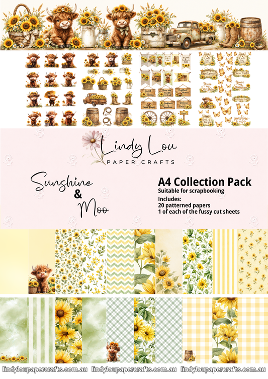A4 Paper Collection - Sunshine & Moo