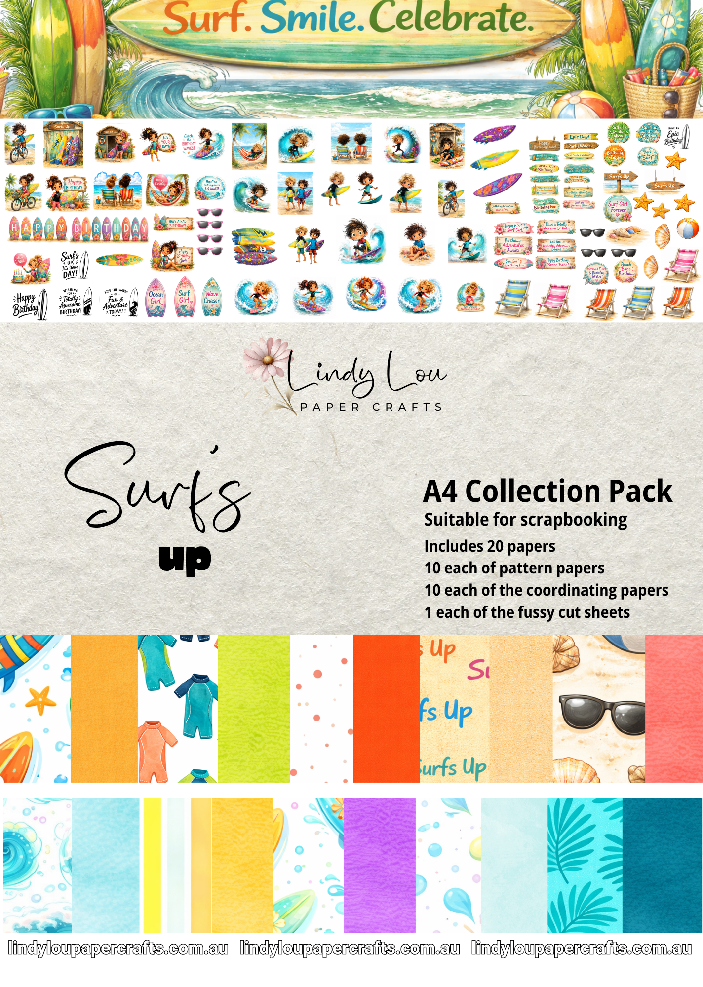 A4 Paper Collection - Surf's Up