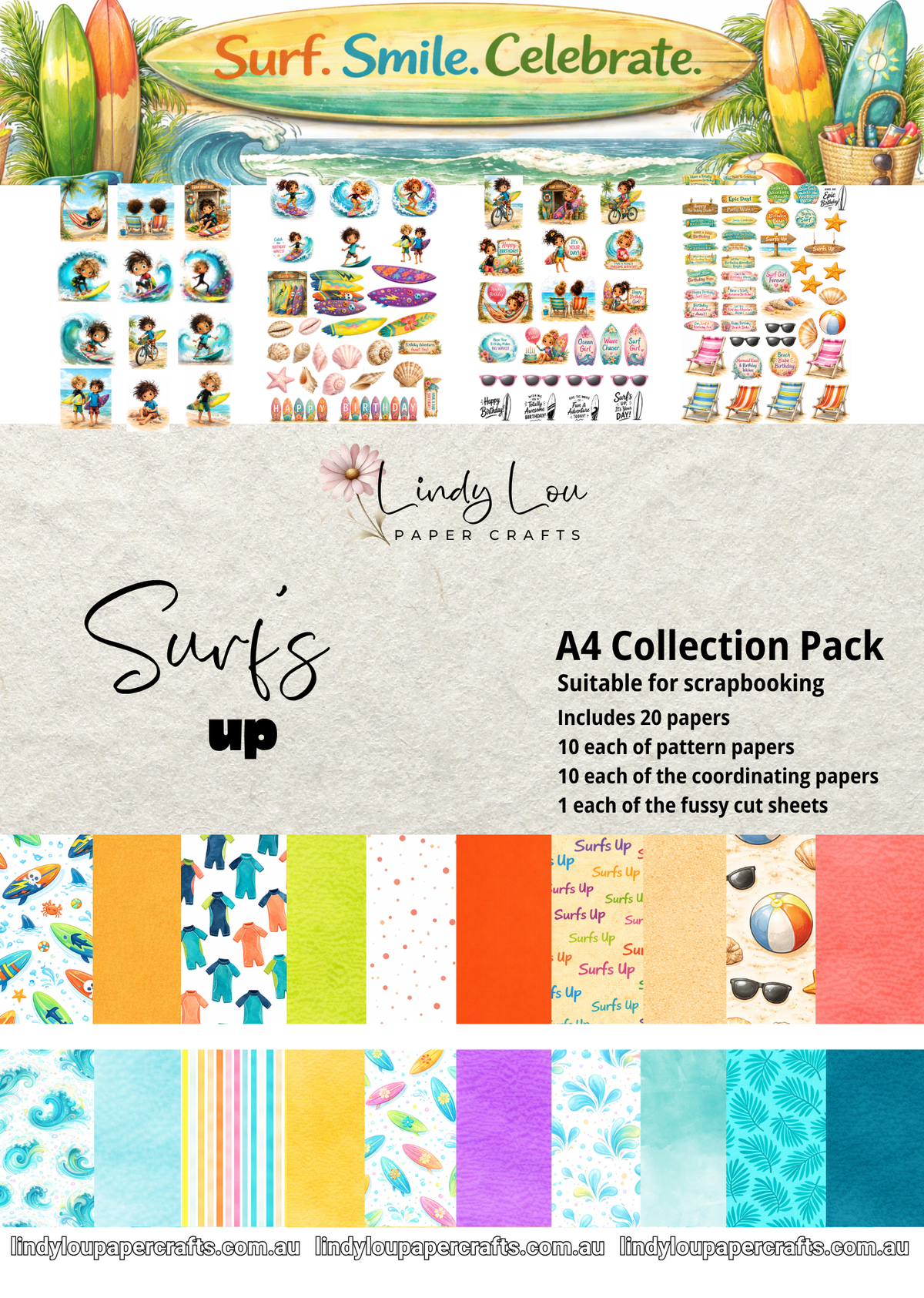 A4 Paper Collection - Surf's Up