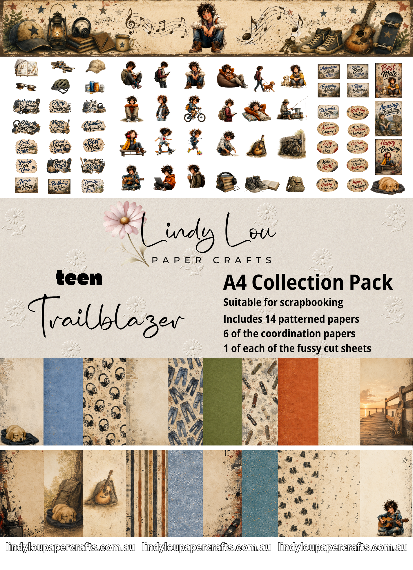 A4 Paper Collection -  Teen Trailblazer