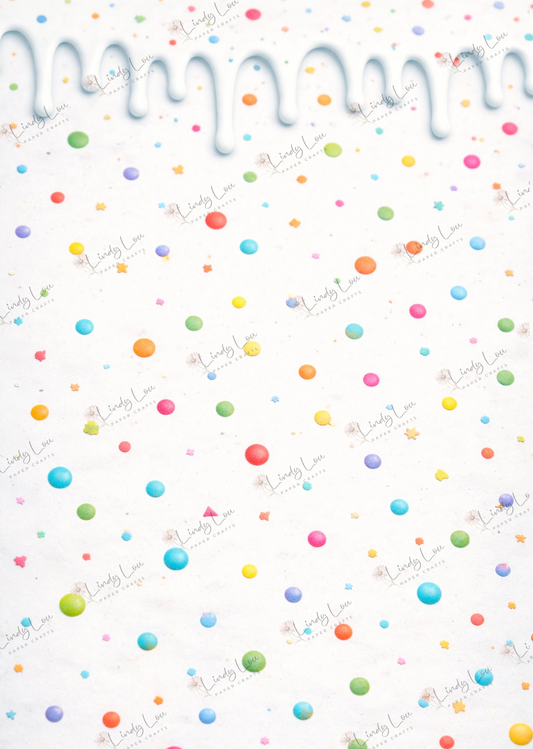 A4 Single Sheet - Birthday Giggles - Sweet Frosting