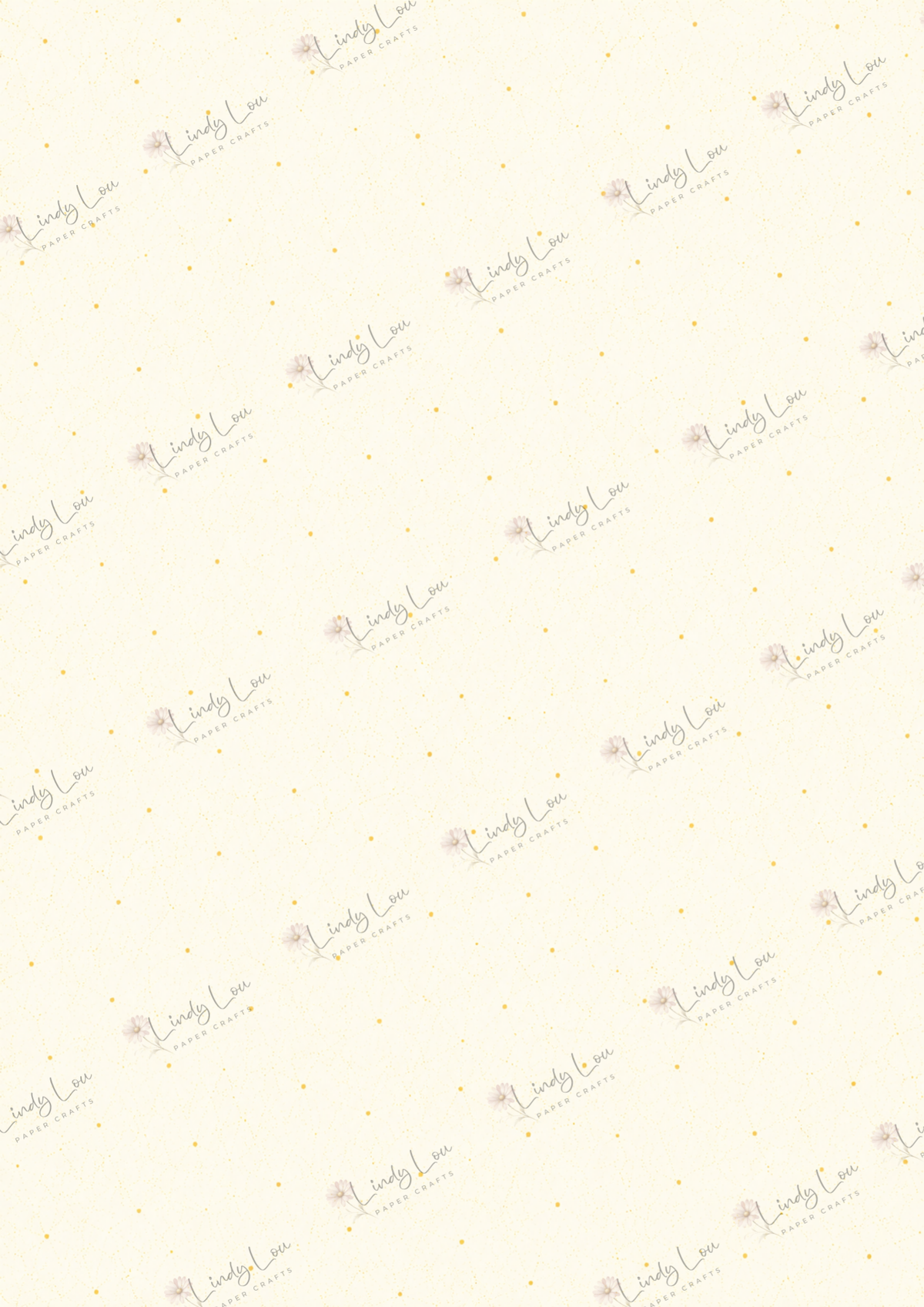 A4 Paper Pack - a Little bit of Pretty - Yellow