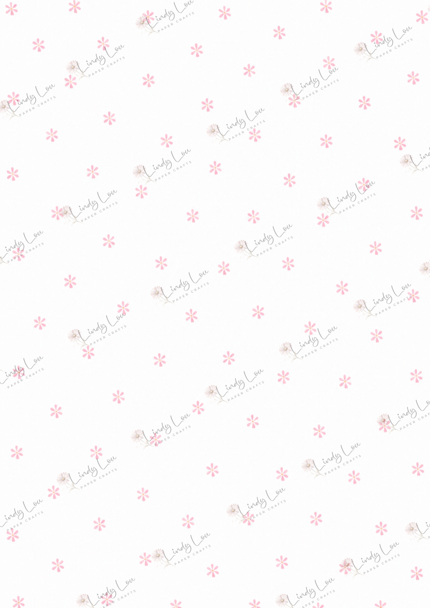 A4 Paper Essentials  - Pretty In Pink