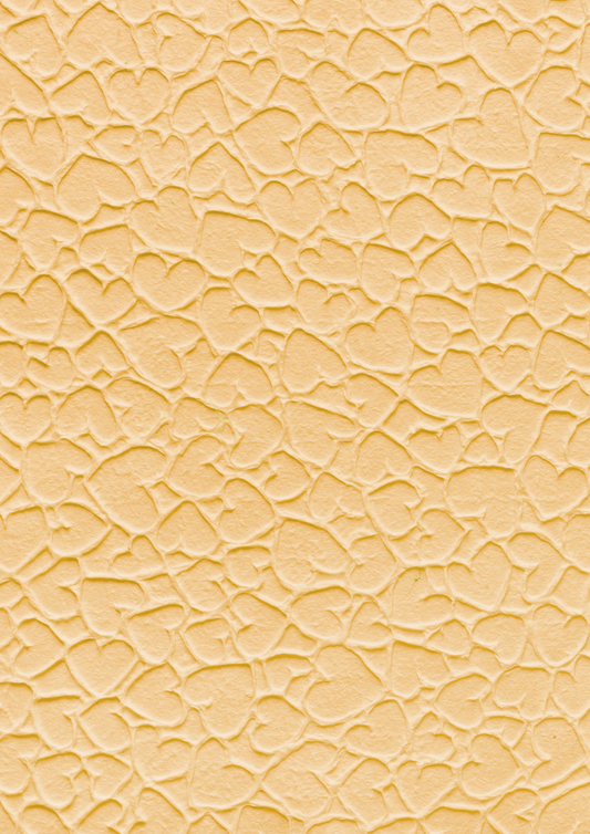 A4 Single Sheet - Little Bee - Honeycomb Hearts