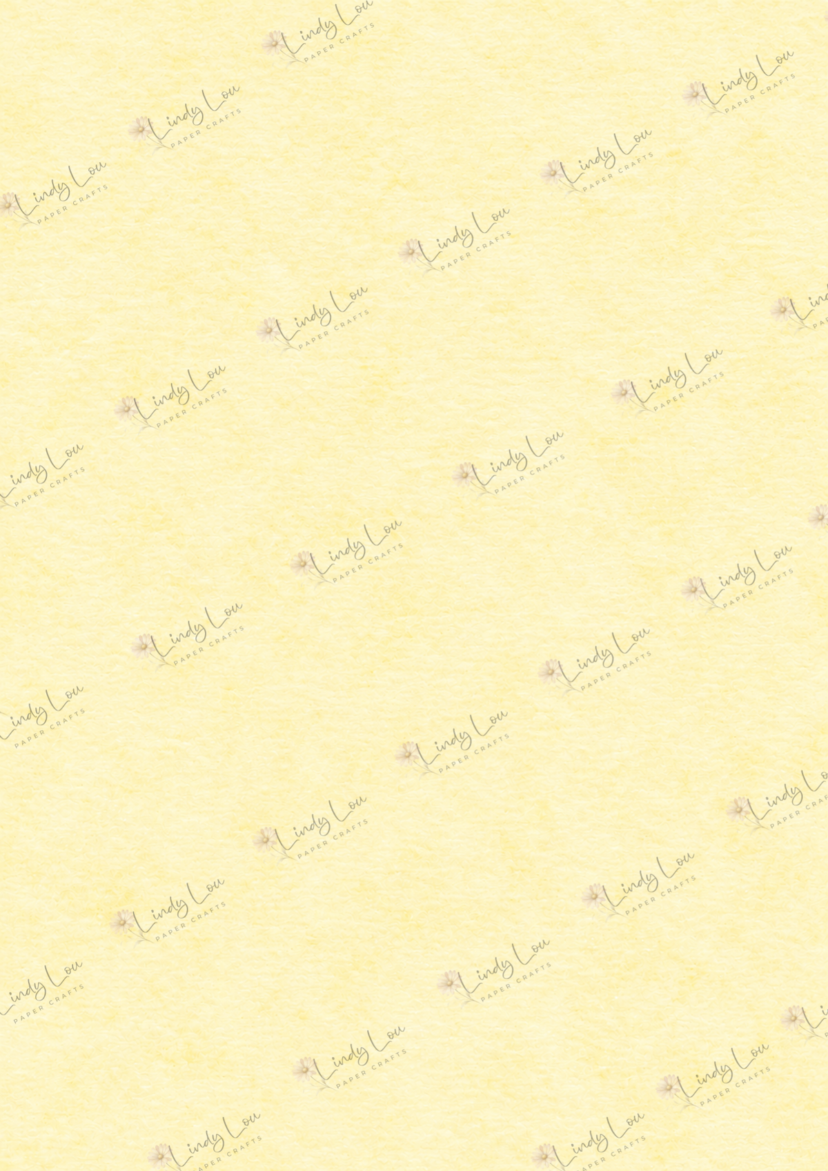 A4 Paper Pack - a Little bit of Pretty - Yellow