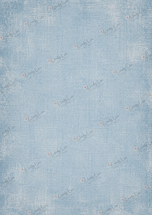 A4 Single Sheet - Giddy up Cowboy - Denim Blue
